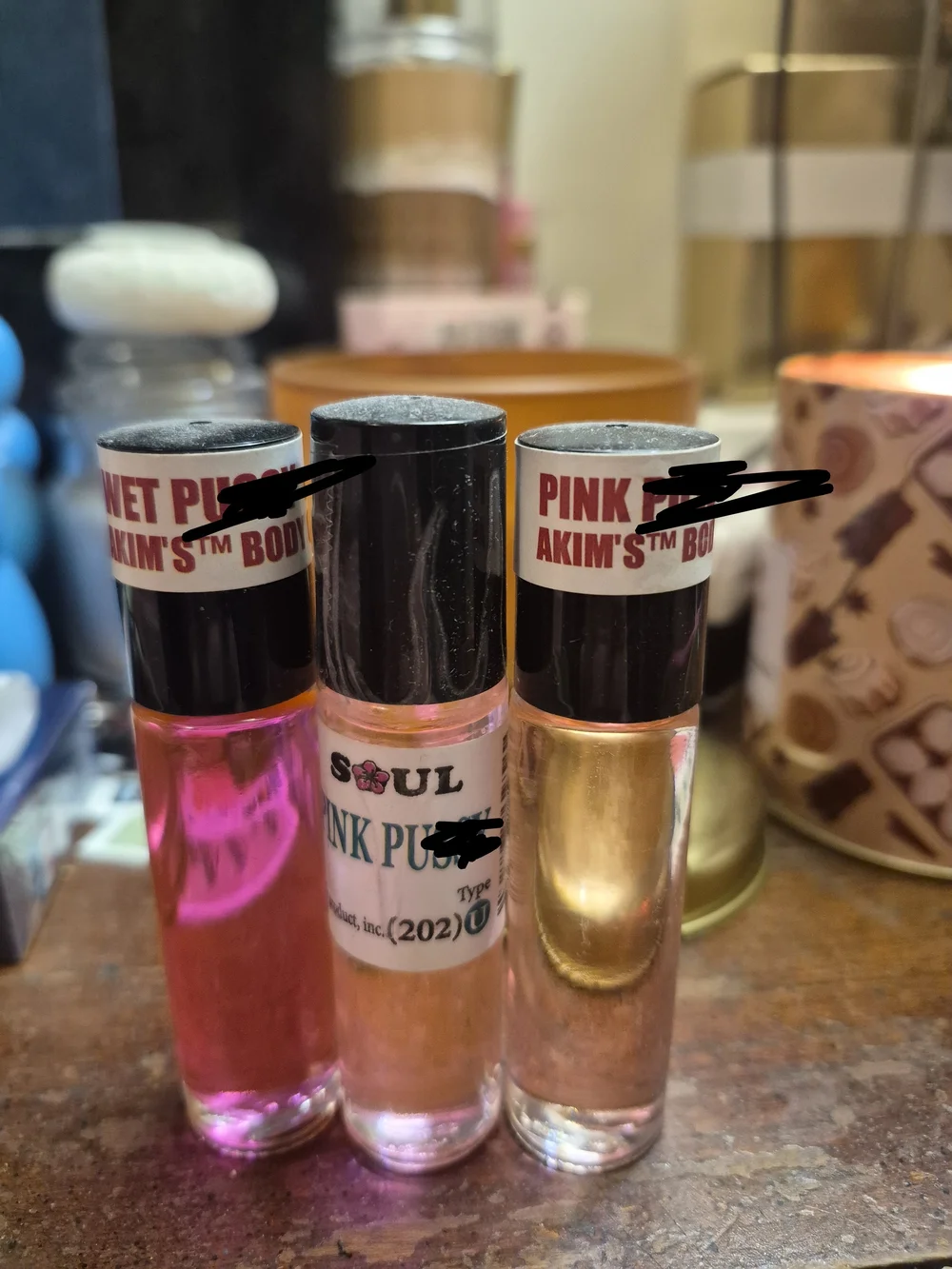Womens Roll-on Fragrance Body Oil
